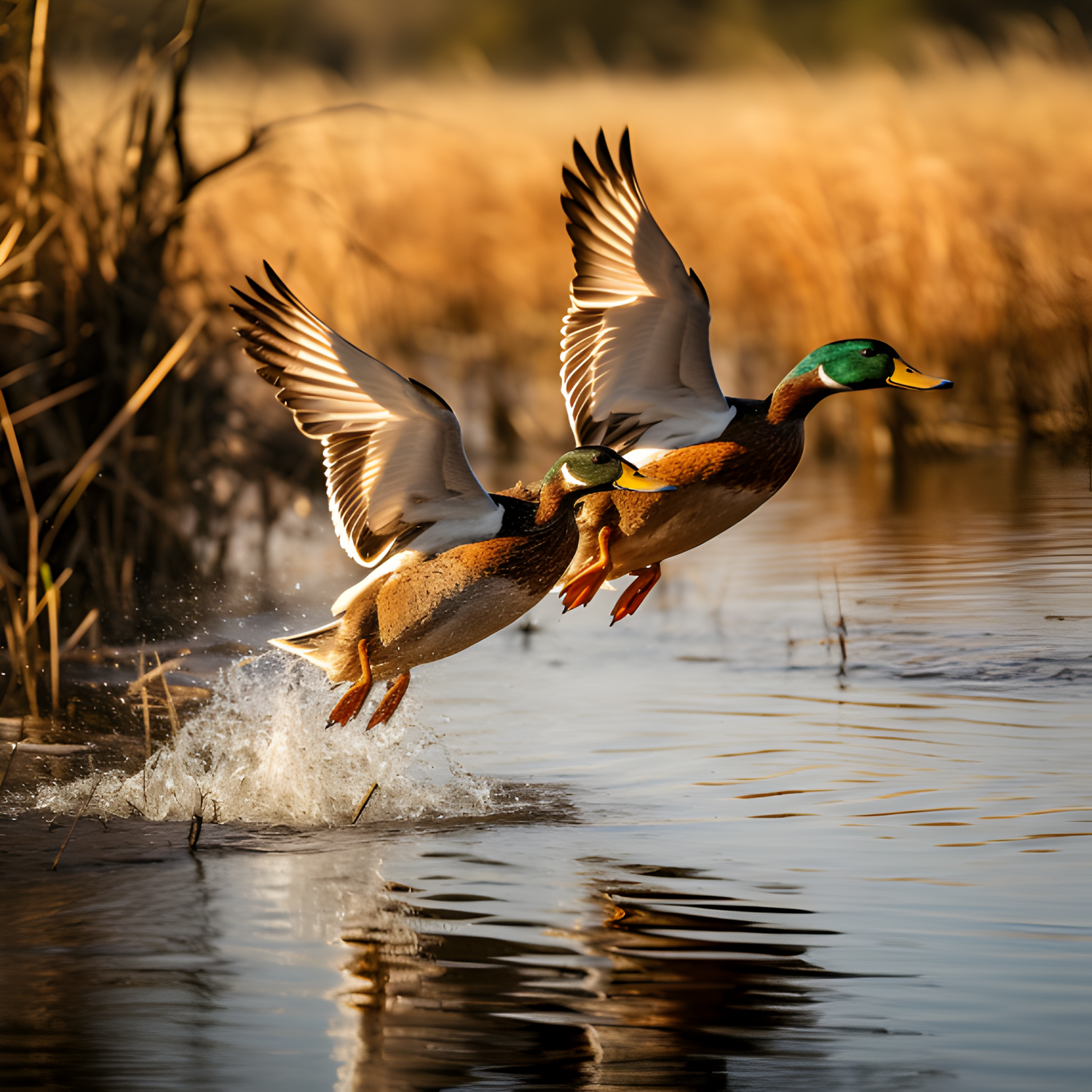 Walkin Tall & Watchin Ducks Fall